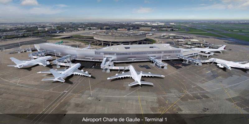 Aéroport Roissy Charles de Gaulle, Terminal 1
